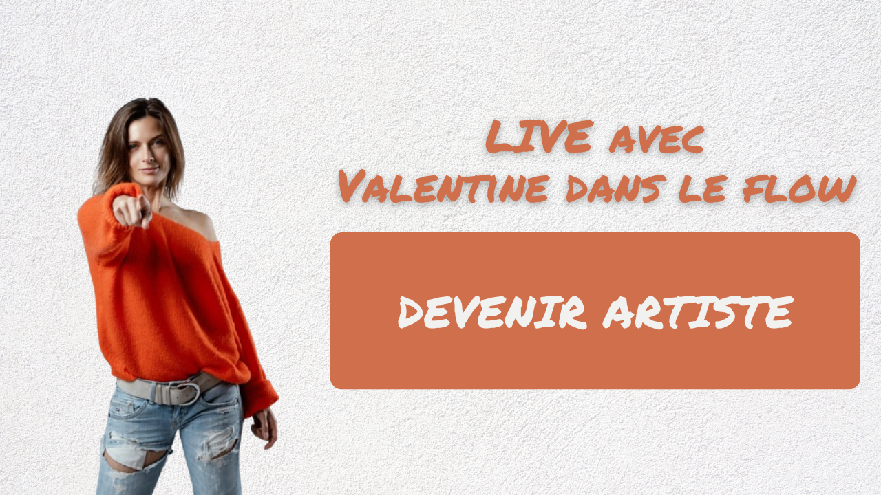 Trajectoires x Valentine dans le Flow | Sortir de l’ombre et prendre sa place en tant qu’artiste