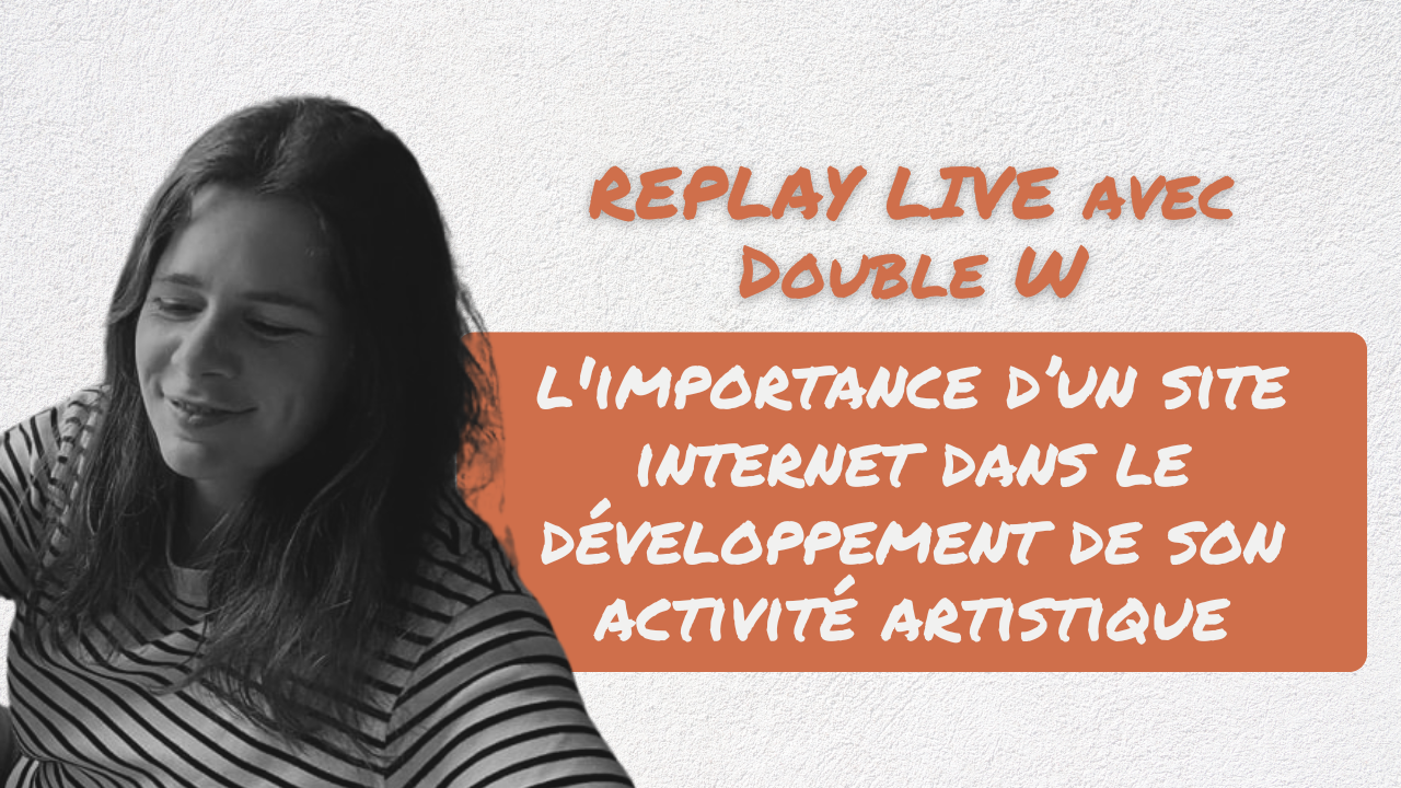 alt="Création de site internet pour artistes avec Double W Studio"
